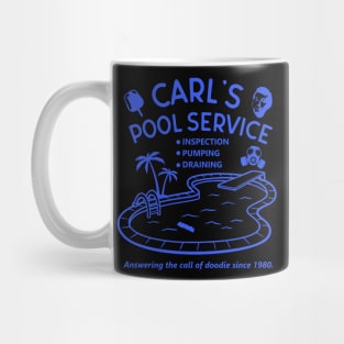 Caddyshack Carl's Pool Service Mug